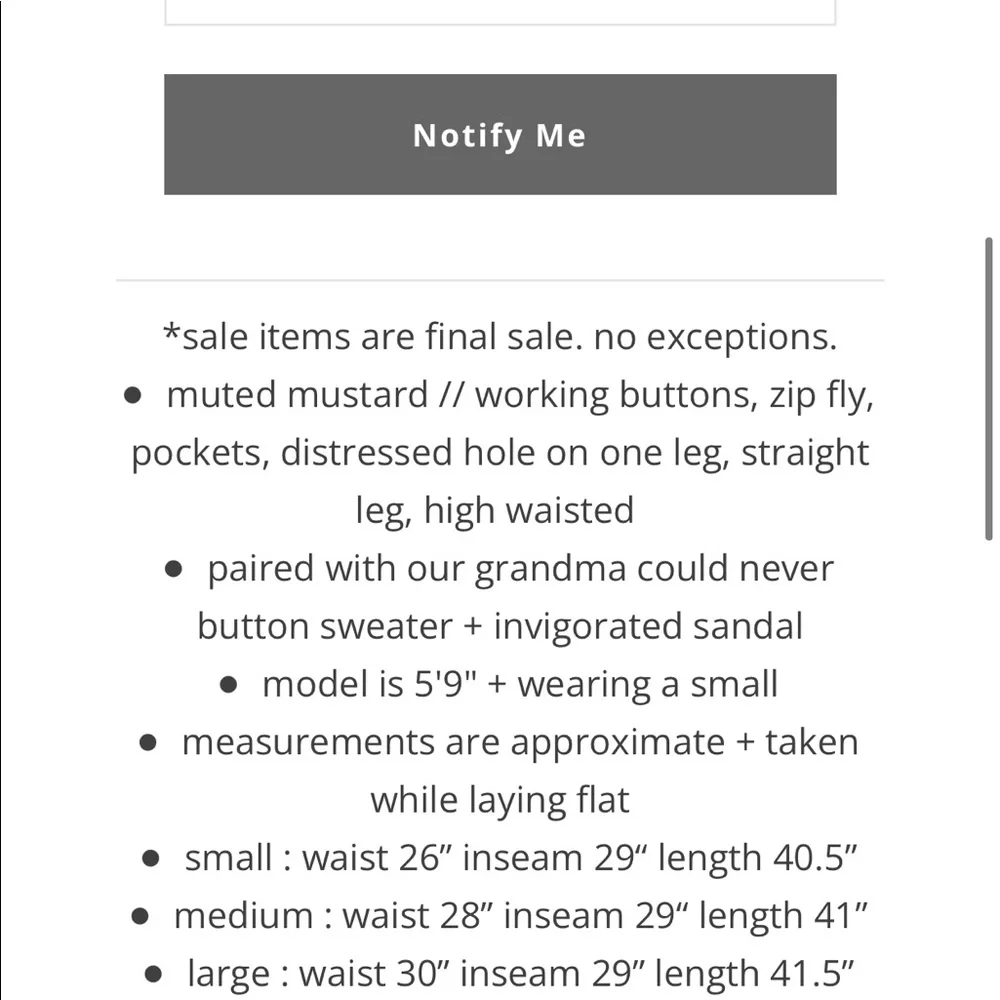 an entire mood pants - Shop Zoco - Picture 5 of 5